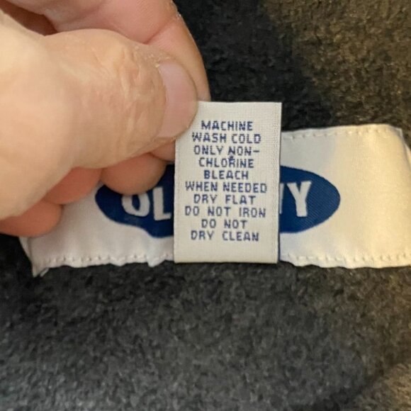 Old Navy Black Utility Vest S Nylon Shell Polyester Rayon Lining - Picture 6 of 9